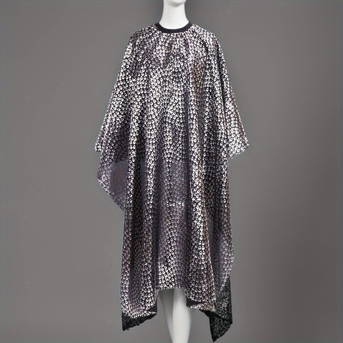 zaoalife Waterproof Barber Cape for Women, Barber Cape Salon Hairdressing Fabric Apron,Hair Cape for Haircut Cape with Adjustable Neckline