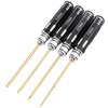 Hobbypark 1.5mm 2.0mm 2.5mm 3.0mm Hex Screw Driver Set Titanium Hexagon Screwdriver Allen Wrench Tool Kit for RC Car Multi-Axis FPV Racing Drone RC Quadcopter Helicopter Models