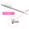 Fenshine Cluster Lashes Individual Lashes Wide Stem 0.07D 10D/20D Curl Mix 9-14mm Length DIY Eyelash Extension Individual Soft False Lashes for Personal Use at Home