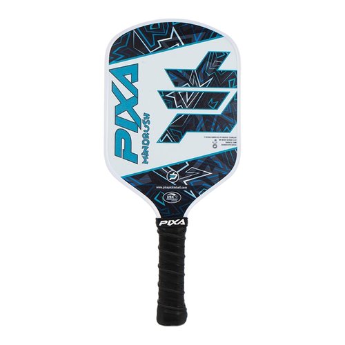 PIXA Mindrush T-700 Carbon Fiber 20mm Pickleball Paddle, Intermediate Racket/Advanced Racquet Super Long Handle 5.5 Inches: High Grit/Surface Friction/Great Gift!