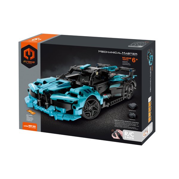 Dakott STEM Car Toy Building Toy Gift for Age 6+, APP Programming Remote Control 2in1Super Car Building Block Take Apart Toy, 439 Pcs DIY Building Kit, Learning Engineering Construction R/C Toys
