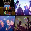 JOFONY 280PCS Glow in the Dark Party Supplies,Glow Party Favors With 100 Glow Sticks Bulk DIY Glow Necklaces Glasses Bracelets Headband Neon Glasses for Adult Kid Birthday Party Supplies Decorations