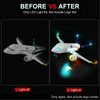 DALDED LED Lighting Kit for Lego City Passenger Airplane 60367 Building Toy Set, LED Light Compatible with Lego 60367 Building Block Models (Not Include Set)
