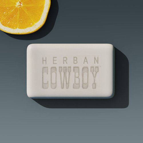 Herban Cowboy Milled Bar Soap Men's Soap, Dusk (Sport (1 Pack))