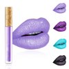 Edanta Kilshye Matte Lipstick Long Lasting Liquid Lipsticks Waterproof Cream Lip Gloss High Pigment Lipstick Non Stick Cup Lip Makeup for Women and Girls Pack of 1 (Purple 13)