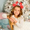 Gadpiparty Ear Headband Crab Headband Red Headband Crab Costume Accessories Animal Hair Band Headwear for Halloween Christmas Party Costume Dress Up Photo Props Animal Cosplay Hairband