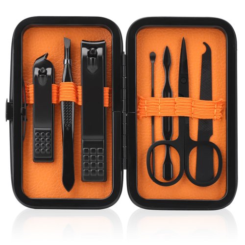 Manicure Set Men Nail Clipper Set Personal Care Nail Grooming Kits Travel Nail Care Set Manicure Nail Clippers Pedicure Kit Basic Nail Care Tools Gift for Men Women