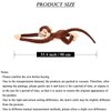 zhidiloveyou 35.4" Hanging Monkey Stuffed Animals Plush Brown Cute Monkey Toy for Kids Adults