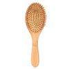 Familyhouse Natural Wooden Paddle Hair Brush Bamboo Bristle Detangling Hairbrush for Women Men and Kids Reduce Frizz and Massage Scalp