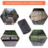 RB741 for Mighty Mule Remote, Replacement GTO Gate Opener Remote FM135 Transmitter Control, Single Button Gate Clicker Garage Door Entry Controller (5 Pack)