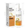 Hotiary Rice Water Shampoo for Hair Loss, Hair Regrowth Shampoo Nourishing and Repair Damage Hair Thining Balding Hair Treatment
