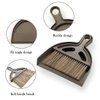 Mini Broom and Small Dustpan Brush - Mini Broom and Dustpan, Small Broom and Dustpan Set, Mini Dustpan and Brush Set, Small Dust pan and Brush Set, Hand Broom and Dustpan Set for Home/Camping/Pets.