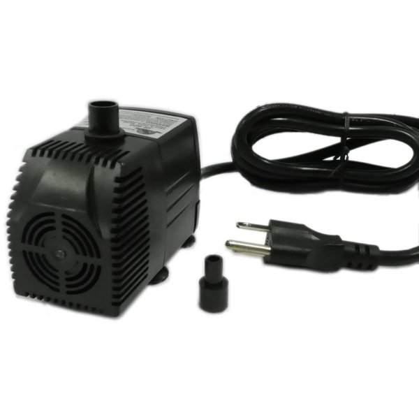 American Pond Fountain Pump and Statuary Pump 160GPH Flow 12.8Watt APJR600