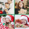 76Pcs Christmas Decorations Temporary Tattoos for Kids Merry Christmas Party Favors Stocking Stuffer Christmas Eve Gift Xmas Tree Lights Santa