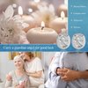 10 Sets Memorial Angel Sign Coins Funeral Pocket Token Peace Dove Poem Lucky Prayer Cards Angel Coin Funeral Favors for Guests Celebration of Life Favors (Memorial Angel Theme,30 Pieces)
