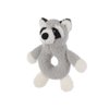 Apricot Lamb Baby Raccoon Soft Rattle Toy, Plush Stuffed Animal for Newborn Soft Over 0 Months (Raccoon, 6 Inches)