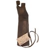 Valhalla Gear, Forearm Guard for Archery Bow, Protective Wrist Arm Bracer, Archers Shooting Quiver, Handmade from Full Grain Leather, Bourbon Brown