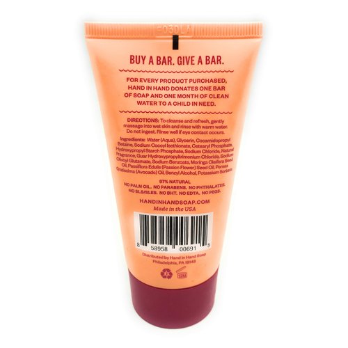 HAND IN HAND Spiced Plum Mini Body Wash, 2 FZ