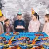 41PCS Happy Race Car Birthday Party Supplies Cars Theme Birthday Party Decorations Disposable Tableware Include Plates Napkins Tablecloth For Kid Boys Serve 20