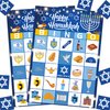 BAYLAY Hanukkah Games Hanukkah Bingo Game Hanukkah Decorations Menorah Bingo Game Hanukkah Party Games Chanukah Party Decorations Happy Hanukkah Games Hanukkah Decor