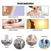 Shaoduoli Oil Absorbing Volcanic Roller,Facial Oil Resistant Rolling Stone Ball,Face Oily Skin Control Tool,Instant Results,Remove Excess Shiny,Double-end/Reusable/Washable/Replaceable