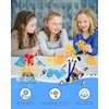 6-in-1 STEM Kits for Kids Age 6-12, Crafts Kids Robot Building Kit 8-10, STEM Toys for Boys Ages 8-12, STEM Robotics Science Experiments Kits for 6 7 8 9 10 11 12 Year Old Boys Girl Birthday Gifts