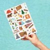 xo, Fetti Camping Party Supplies Temporary Tattoos - 44 Metallic Styles | Outdoor Wilderness Birthday, Forest Animals Favors, Gone Fishing Bday