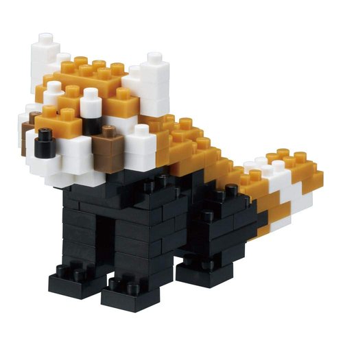 nanoblock - Animals - Red Panda, Collection Series Building Kit