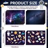24 Sheets Space Stickers for Kids Reusable Planet Rocket Star Stickers DIY Make Your Own Solar System Stickers for Kids Classroom Learning Educational Classroom Reward Birthday Gifts