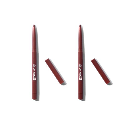 W7 Lip Twister Lip Liner - 2Pcs - Creamy & Blendable Lip Makeup For Definition & Shape (Nude)