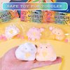 2pcs Taba Squishy Hamster Squishy Squeeze Toys,Cute Soft Hamster Squishy Toys,Stress Relief Squishies for Kids Party Favors, Pinch Family, Fidget Toys Squishy Suitable Adults Kids Big