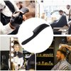 4pcs Plastic Curved Barber Clipper Comb Haircut S-shaped Clipper Flat Top Clipper Combs Flat Head Hair Cutting Comb Professional Barber Comb Haircut Hairdressing Tool Accessories(white,black)