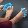YogaToes® Classic for Women - Small Fits 7 and up Sapphire Blue: Toe Stretcher & Toe Separator. Fight Bunions, Hammer Toes, Foot Pain & More!