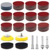 Windspeed 240+8 Pcs Sanding Discs Pad Kit, 2 Inch Die Grinder Sanding Disc Sander Attachment for Drill Sanding Attachment Rotary Sander Pads Include 60-3000 Grit