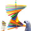 Bonka Bird Toys 867 Big Stick 9.50" x 6", Medium Parrot Chew Cage Toy, Conure, Quaker, Pionus, and Similar