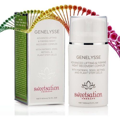 Sweetsation Therapy / YUNASENCE GENELYSSE Advanced Lifting and Firming Night Recovery Complex, w/ 3% Matrixyl, Retinol, Vitamin C, Niacinamide and Plant Stem Cells.