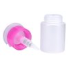 60 Ml Pump Dispenser Bottle, Nail Polish Remover Cleanser Dispenser Nail Art Tool, 2 Colors Plastic Liquid Container With Flip Top Cap, Empty Travel Containers For Cosmetic Lotion Face Toner(Pink)
