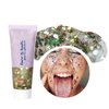 MAEPEOR Face Body Glitter Gel 14 Colors Mermaid Sequins Body Glitter Gel Chunky Holographic Glitter Liquid Body Makeup for Face Body Hair Nails (50ml, F13 Christmas)