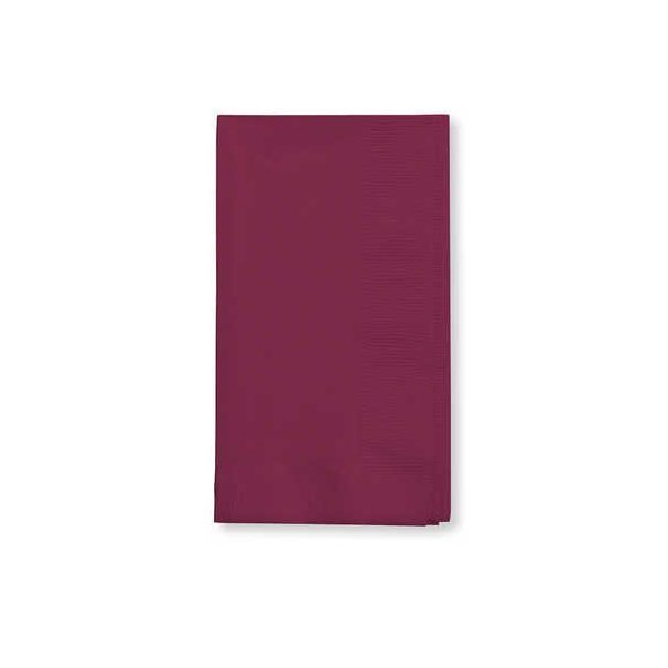 Creative Converting Burgundy Paper Dinner Napkins 50 per Pack
