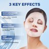 MAROJEIF Deep Collagen Overnight Mask,Collagen Face Mask,Bio-Collagen Real Deep Mask,Korean Collagen Films Facial Hydrogel Mask,Deep Collagen Anti Wrinkle Firming Lifting Mask for Face(4pcs/1 Box)