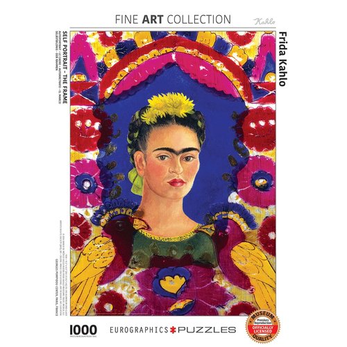 EuroGraphics Self Portrait, The Frame by Frida Kahlo 1000-Piece Puzzle