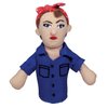 Rosie The Riveter Plush Finger Puppet and Refrigerator Magnet