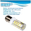 HQRP 4-Pack Sewing Machine LED Light Bulb for Kenmore (Sears) 385.11101 385.12102 385.12514 385.12714 385.15510; Kenmore 117.959 158.104 158.141 158.161 158.331