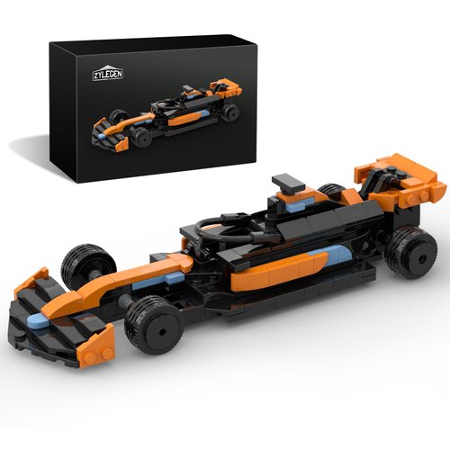 ZYLEGEN Speed Champions Racing Car Building Toy, F1 Car Building Kit, Formula 1 Car Technic Building Sets for Kids and Adults for Birthday,Chiristmas, (MCL60)