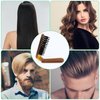 Travel Folding Hair Brush - Portable Pocket Boar Bristle Brush for Men, Women, and Kids - Restore Shine to Thin, Thick, Curly, Straight, Wet, Dry Hair