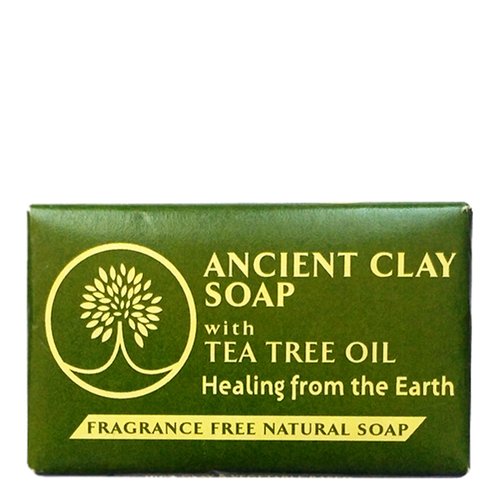 Ancient Clay Soap with Tea Tree Oil Zion Health 6 oz Bar Soap