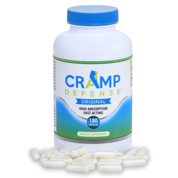 Cramp Defense® Premium Magnesium for Leg Cramps. 3 to 6 Month Supply per Bottle. 100% Made in USA. Organic, Non-Laxative, Non-Drowsy, Since 2011, Over 1+ Million Sold. Lab Tested for Purity.