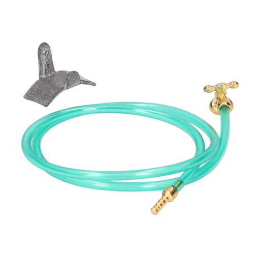 SPYMINNPOO Dollhouse Irrigation Hose, 5PCS Dollhouse Fire Hose Toy 1:12 Dollhouse Mini Outdoor Garden Scene Simulation Irrigation Hose