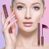 Waterproof Mascara Volume and Length, Long Lasting Tubing Mascara Smudge-Proof Lengthening Mascara, 4D Silk Fiber Lash Extension Mascara, Natural Lash Cosmetics Soft Full Lashes, 1 Pack (03 Wine)