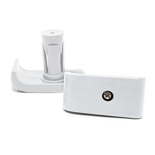 Top Glides Flexfit Universal Walker Ski Glides - White - 2 Pairs